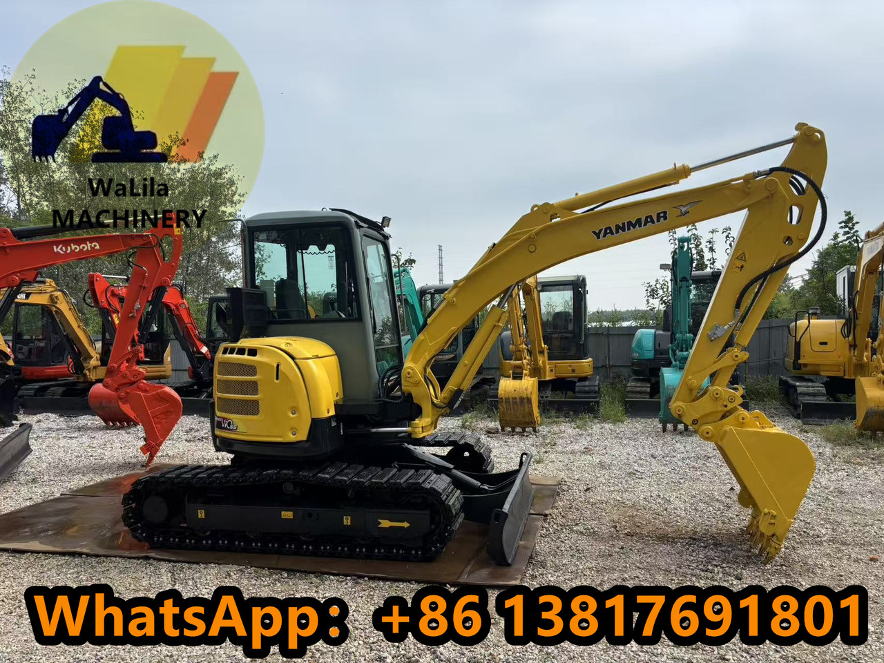 YANMAR vio55 - Мини-экскаватор: фото 3 YANMAR vio55 - Мини-экскаватор: фото 3