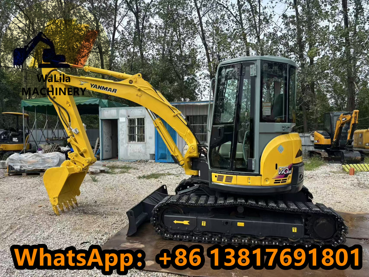 YANMAR vio55 - Мини-экскаватор: фото 1 YANMAR vio55 - Мини-экскаватор: фото 1