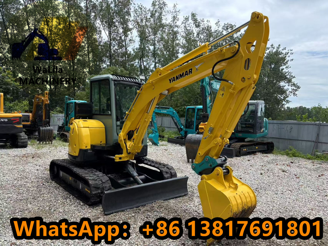 Yanmar Vio 55 Vio55 - Мини-экскаватор: фото 3 Yanmar Vio 55 Vio55 - Мини-экскаватор: фото 3