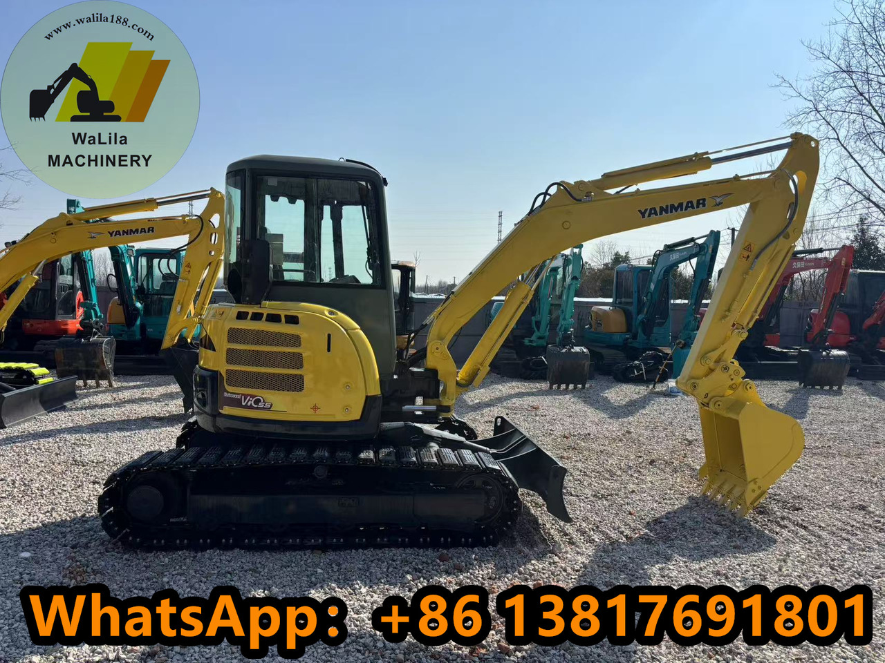 Yanmar Vio 55 Vio55 - Мини-экскаватор: фото 3 Yanmar Vio 55 Vio55 - Мини-экскаватор: фото 3