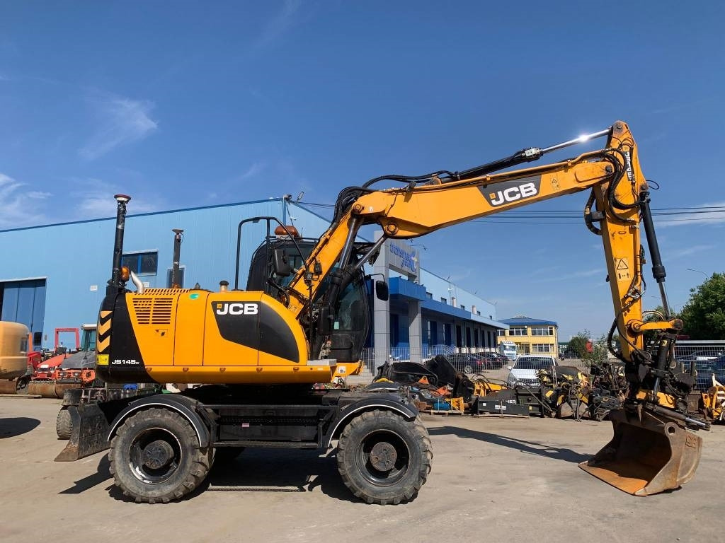 JCB JS 145 W+Engcon Rototilt+Sistem Laser 2D Leica Ico - Колёсный экскаватор: фото 3 JCB JS 145 W+Engcon Rototilt+Sistem Laser 2D Leica Ico - Колёсный экскаватор: фото 3