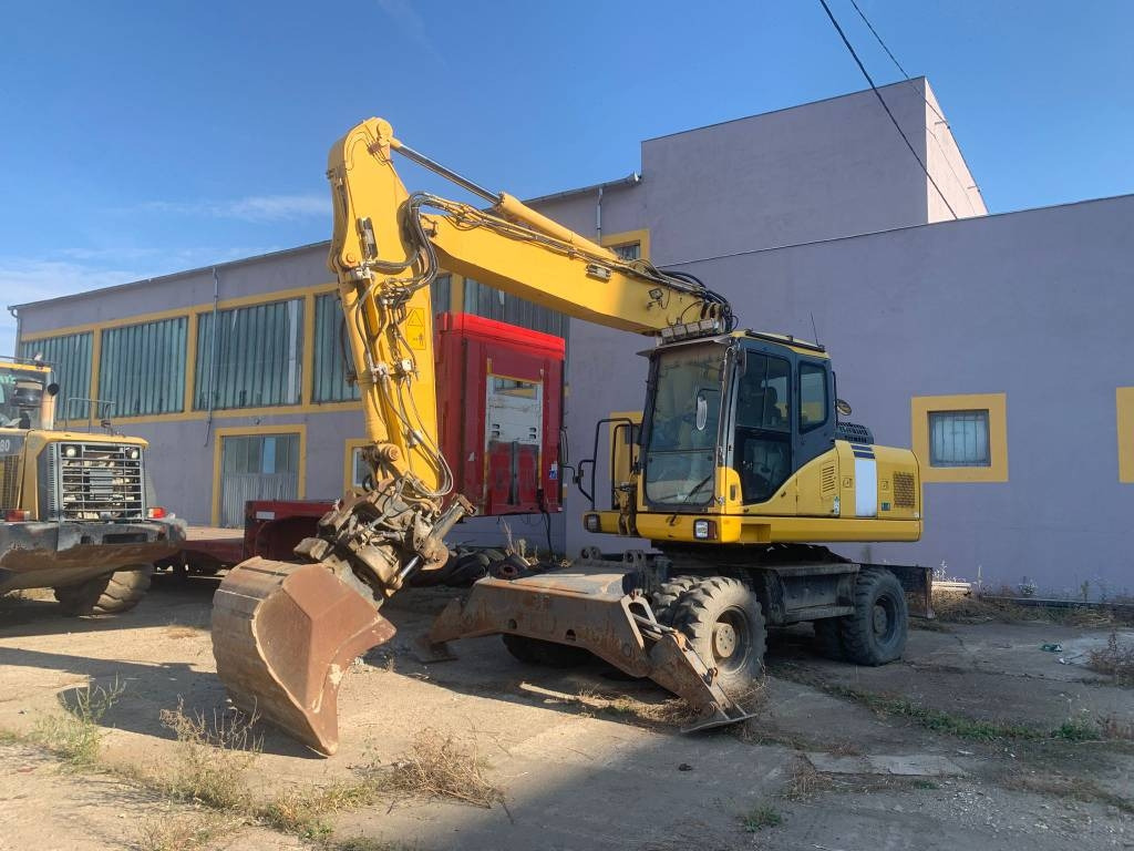 Komatsu PW180-E0+Engcon Rototilt - Колёсный экскаватор: фото 1 Komatsu PW180-E0+Engcon Rototilt - Колёсный экскаватор: фото 1