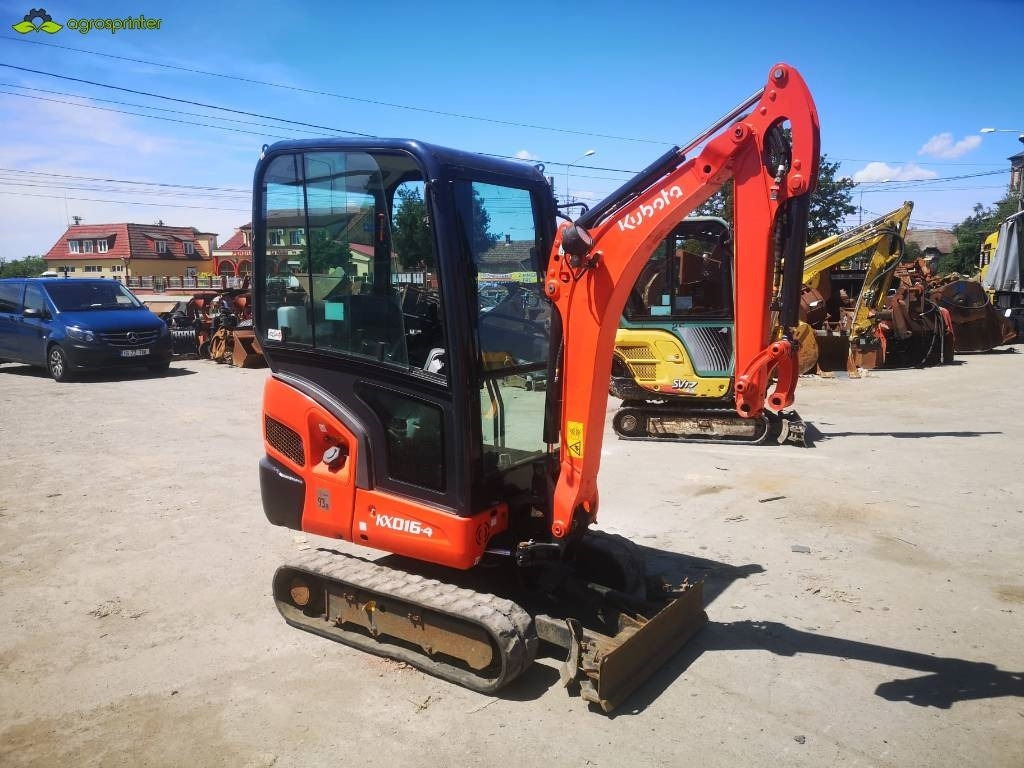 Kubota KX 016-4 - Мини-экскаватор: фото 1 Kubota KX 016-4 - Мини-экскаватор: фото 1