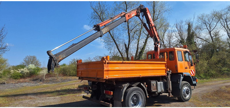 Самосвал, Автоманипулятор MAN TGM 18.240PS 4x4 3.S-Kipper mit Kran: фото 6