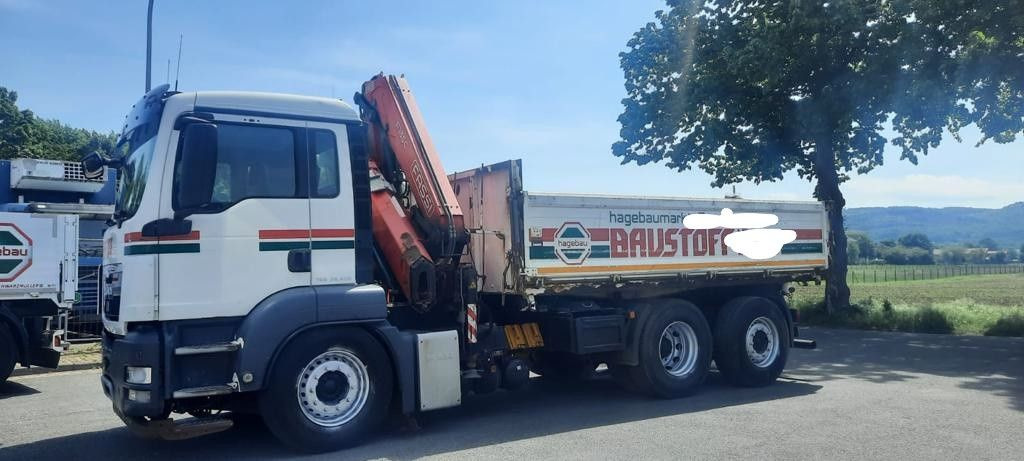 MAN TGS 26.400 Kipper Mit Kran/Funk - Самосвал, Автоманипулятор: фото 1 MAN TGS 26.400 Kipper Mit Kran/Funk - Самосвал, Автоманипулятор: фото 1