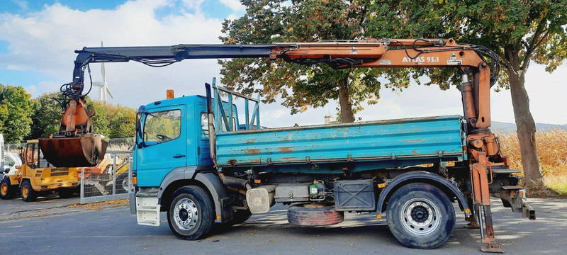 Mercedes-Benz 1828K 4x2 Kipper KRAN+Funk/Greifer - Самосвал, Автоманипулятор: фото 3 Mercedes-Benz 1828K 4x2 Kipper KRAN+Funk/Greifer - Самосвал, Автоманипулятор: фото 3