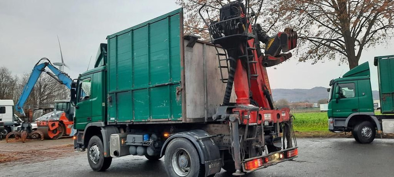 Самосвал, Автоманипулятор Mercedes-Benz 1841K 4x2 Actros Kipper mit Kran+Greifer: фото 6 Самосвал, Автоманипулятор Mercedes-Benz 1841K 4x2 Actros Kipper mit Kran+Greifer: фото 6