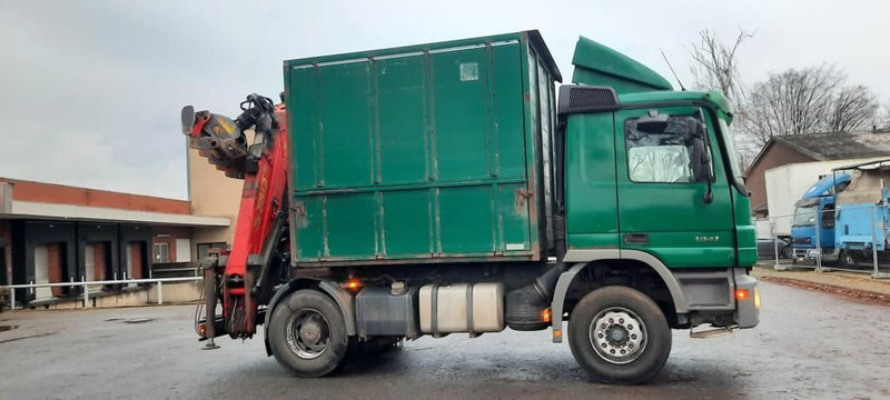 Mercedes-Benz 1841K 4x2 Actros Kipper mit Kran+Greifer - Самосвал, Автоманипулятор: фото 4 Mercedes-Benz 1841K 4x2 Actros Kipper mit Kran+Greifer - Самосвал, Автоманипулятор: фото 4