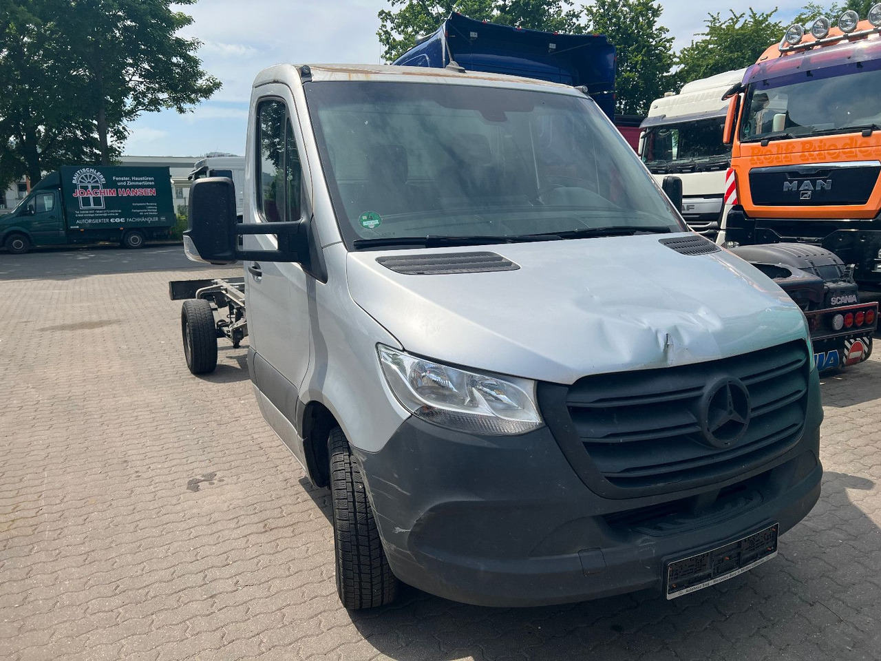 Mercedes-Benz Sprinter III 314 cdi Fahrgestell Klima Vollaust - Грузовик-шасси: фото 2 Mercedes-Benz Sprinter III 314 cdi Fahrgestell Klima Vollaust - Грузовик-шасси: фото 2