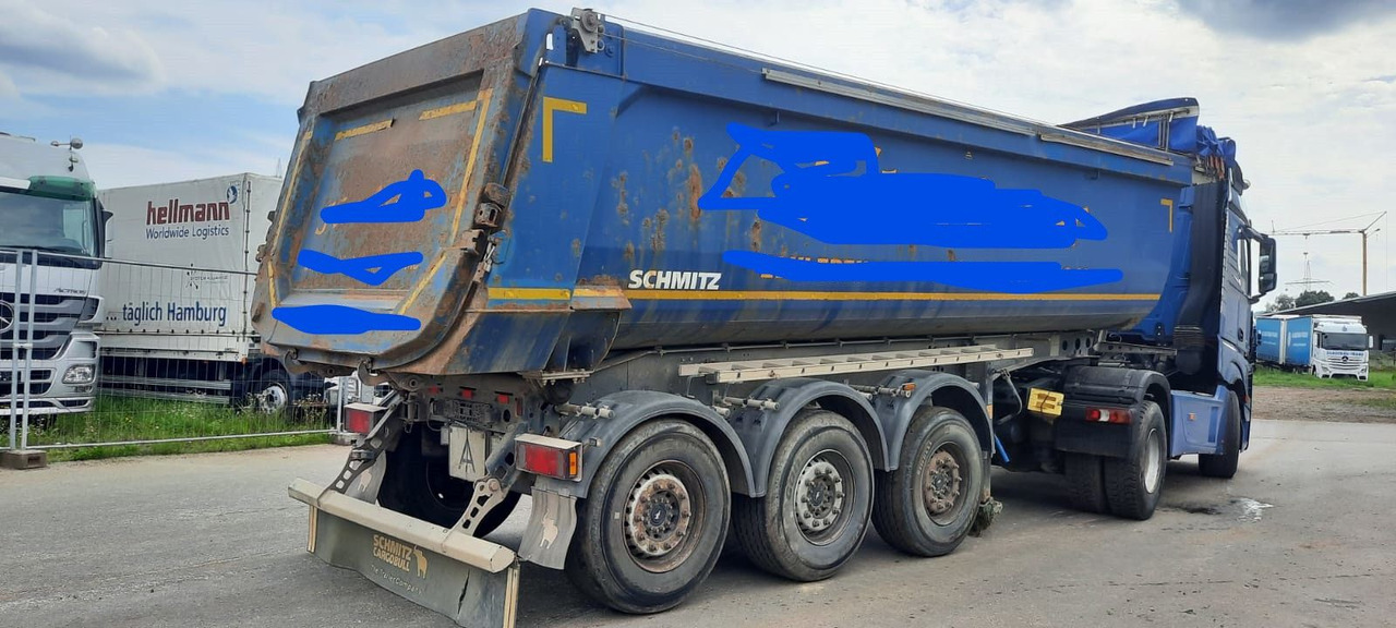 Самосвальный полуприцеп Schmitz Cargobull SKI24 Kipper 3 Achser: фото 1
