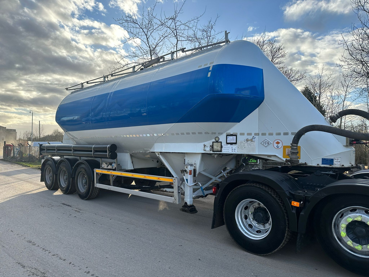 Полуприцеп цистерна для сыпучих грузов 2013 Feldbinder Powder Tanker: фото 14