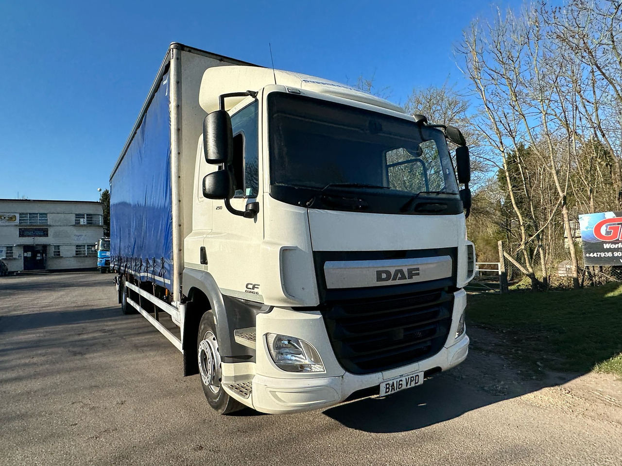 2016 DAF CF 250 Curtainside Truck - Тентованный грузовик: фото 2 2016 DAF CF 250 Curtainside Truck - Тентованный грузовик: фото 2