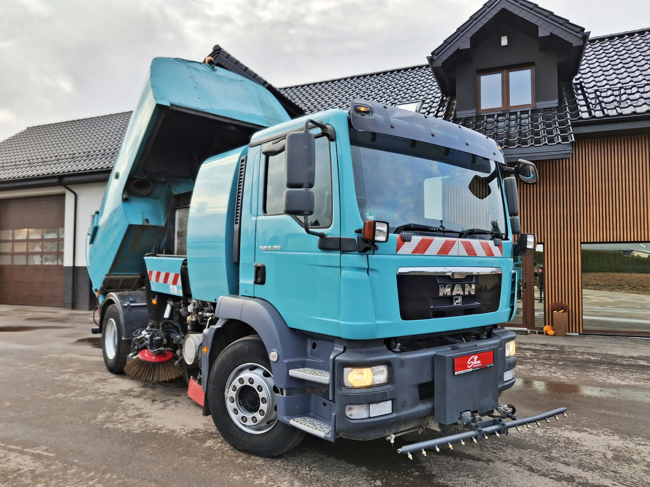 MAN 18.290 Zamiatarka Kehrmaschine BUCHER PM10 L/R Karcher - Подметально-уборочная машина: фото 5 MAN 18.290 Zamiatarka Kehrmaschine BUCHER PM10 L/R Karcher - Подметально-уборочная машина: фото 5