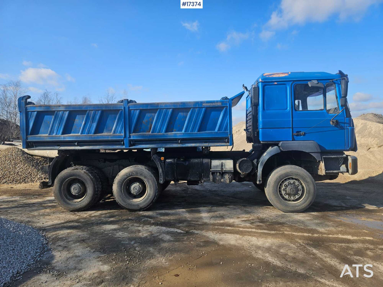 1997 MAN 28.364 6x6 - Самосвал: фото 1 1997 MAN 28.364 6x6 - Самосвал: фото 1