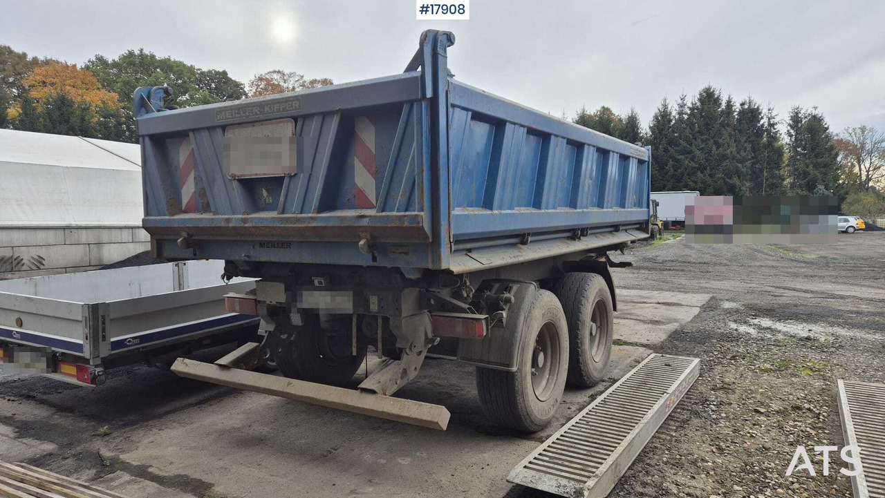 2008 Meiller MZDA 18/21 - Самосвальный прицеп: фото 4 2008 Meiller MZDA 18/21 - Самосвальный прицеп: фото 4