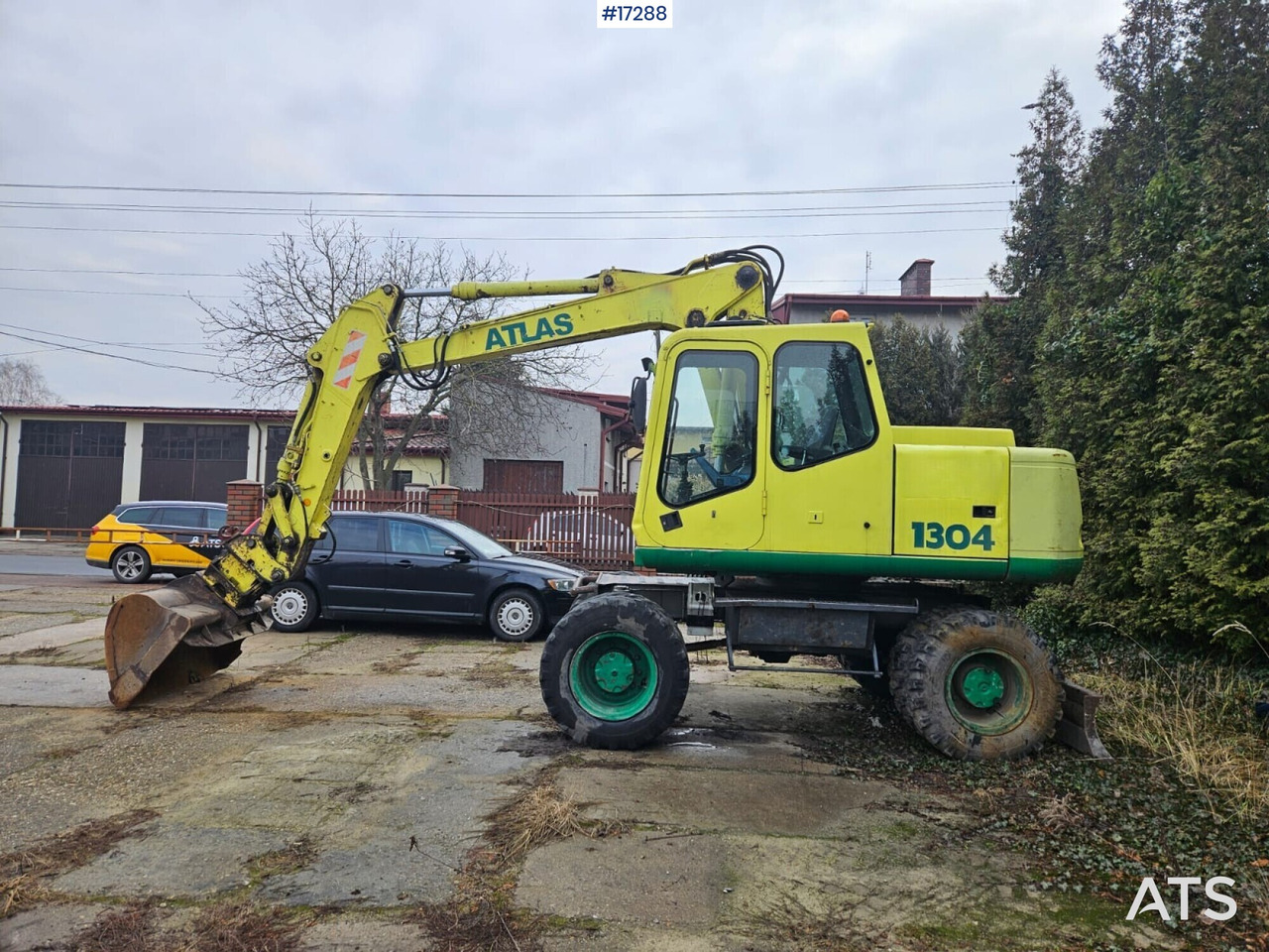 ATLAS 1304 wheeled excavator (2001) - Колёсный экскаватор: фото 4 ATLAS 1304 wheeled excavator (2001) - Колёсный экскаватор: фото 4