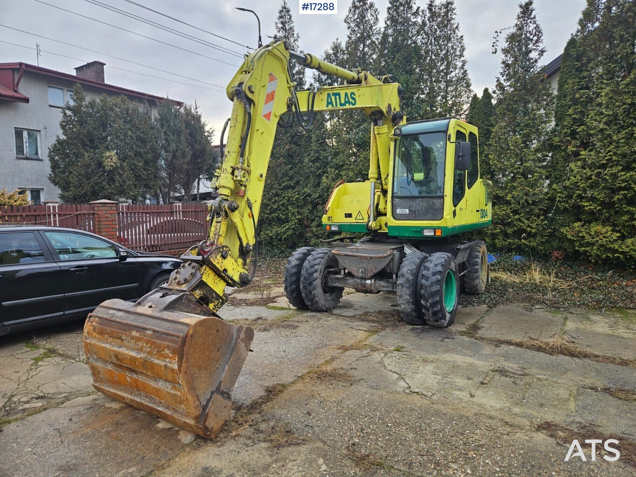 ATLAS 1304 wheeled excavator (2001) - Колёсный экскаватор: фото 1 ATLAS 1304 wheeled excavator (2001) - Колёсный экскаватор: фото 1