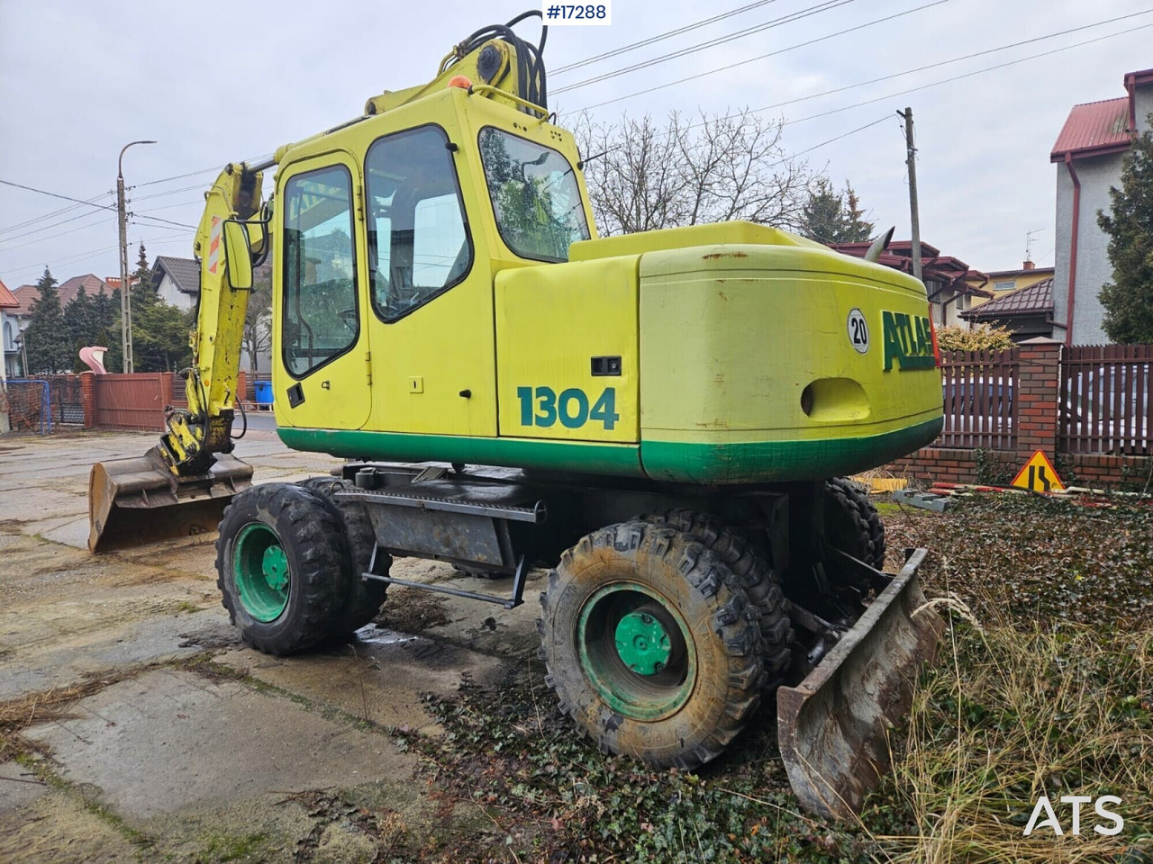 ATLAS 1304 wheeled excavator (2001) - Колёсный экскаватор: фото 5 ATLAS 1304 wheeled excavator (2001) - Колёсный экскаватор: фото 5