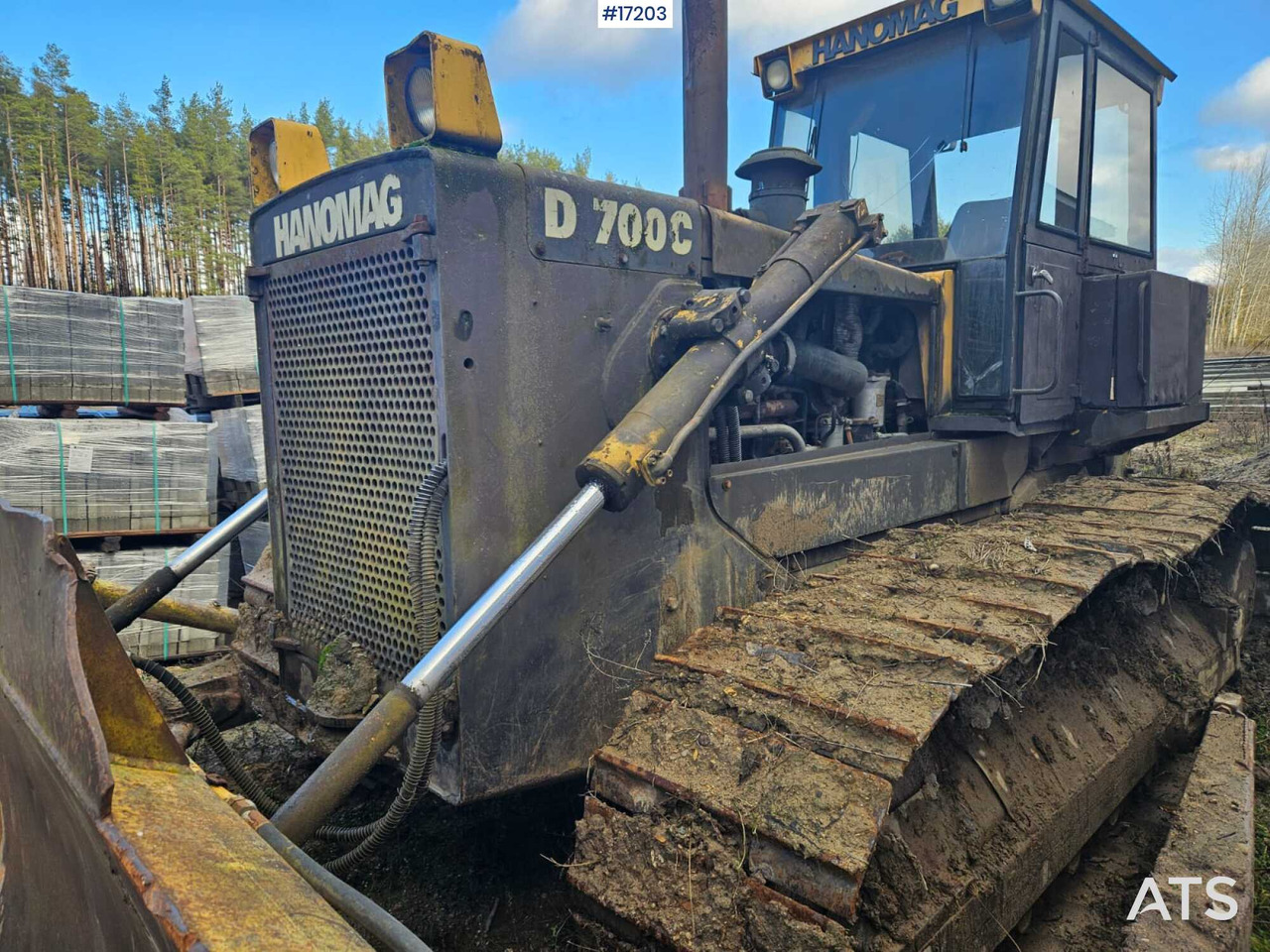 Bulldozer HANOMAG D700 C (1991) - Бульдозер: фото 3 Bulldozer HANOMAG D700 C (1991) - Бульдозер: фото 3