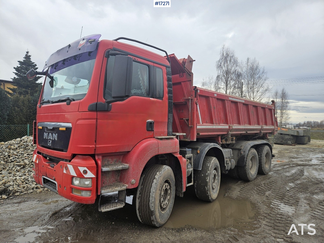 Four-axle tipper TGS 35.440 8X4 (2008) - Самосвал: фото 1 Four-axle tipper TGS 35.440 8X4 (2008) - Самосвал: фото 1