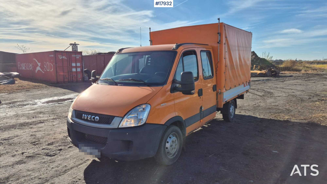 IVECO 35S14D double cab with box body (2011) - Тентованный фургон, Грузопассажирский фургон: фото 5 IVECO 35S14D double cab with box body (2011) - Тентованный фургон, Грузопассажирский фургон: фото 5