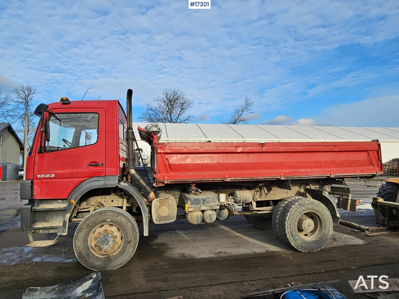 Mercedes-Benz Atego 1823 4x4 Tipper (2004) - Самосвал: фото 5 Mercedes-Benz Atego 1823 4x4 Tipper (2004) - Самосвал: фото 5