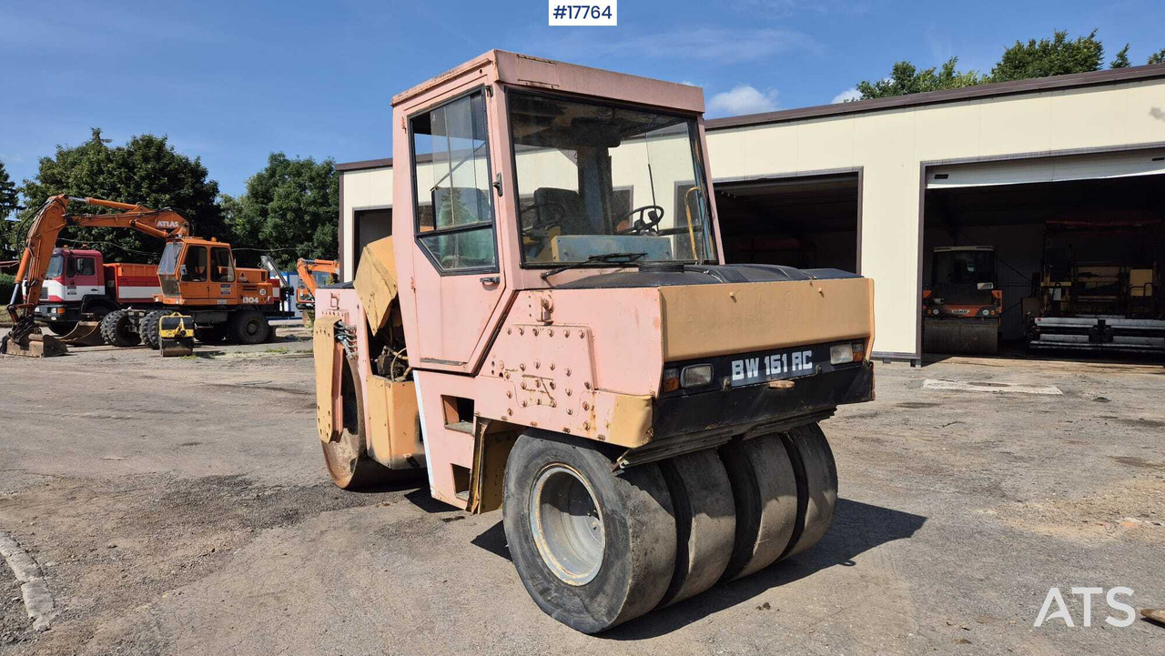 Single-drum road roller BOMAG BW 161AC (1990) - Комбинированный каток: фото 5 Single-drum road roller BOMAG BW 161AC (1990) - Комбинированный каток: фото 5