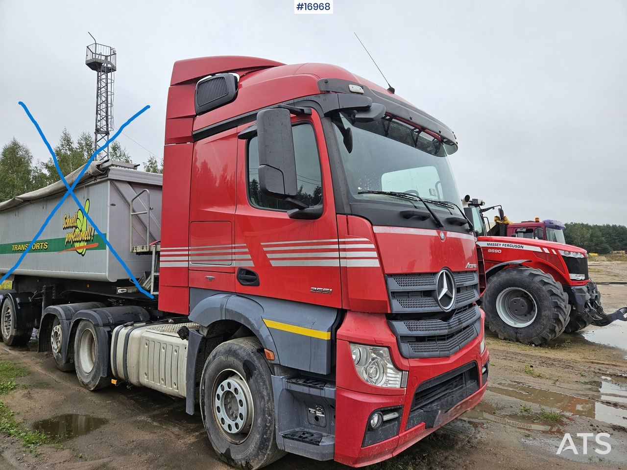 2014 Mercedes Actros 2551 Hydraulic Tipping - Тягач: фото 2 2014 Mercedes Actros 2551 Hydraulic Tipping - Тягач: фото 2