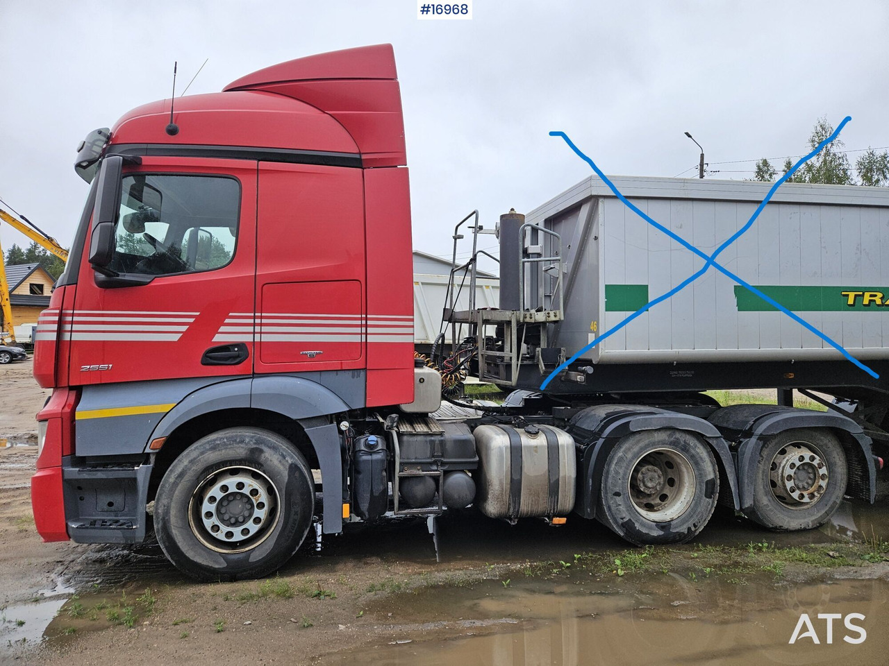 2014 Mercedes Actros 2551 Hydraulic Tipping - Тягач: фото 5 2014 Mercedes Actros 2551 Hydraulic Tipping - Тягач: фото 5