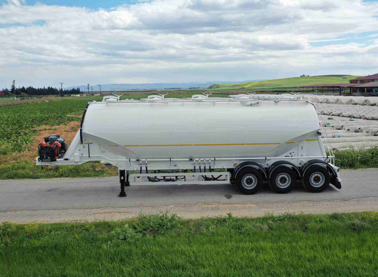 THOR THR-CB-3-40-E - Полуприцеп цистерна для сыпучих грузов: фото 2 THOR THR-CB-3-40-E - Полуприцеп цистерна для сыпучих грузов: фото 2