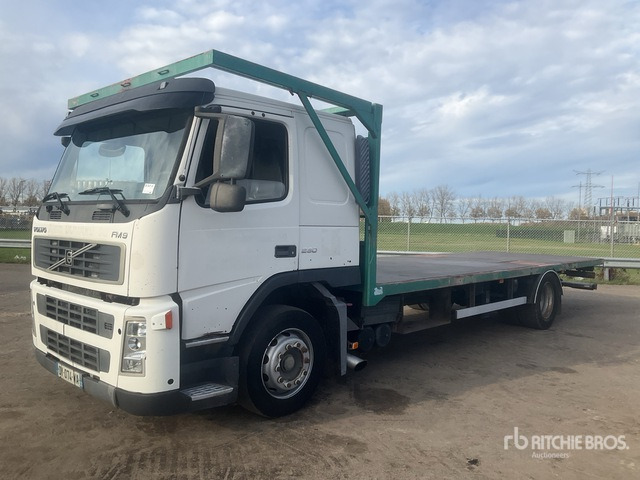 2002 Volvo FM280 4x2 Sleeper Flatbed Truck - Грузовик бортовой/ Платформа: фото 1 2002 Volvo FM280 4x2 Sleeper Flatbed Truck - Грузовик бортовой/ Платформа: фото 1