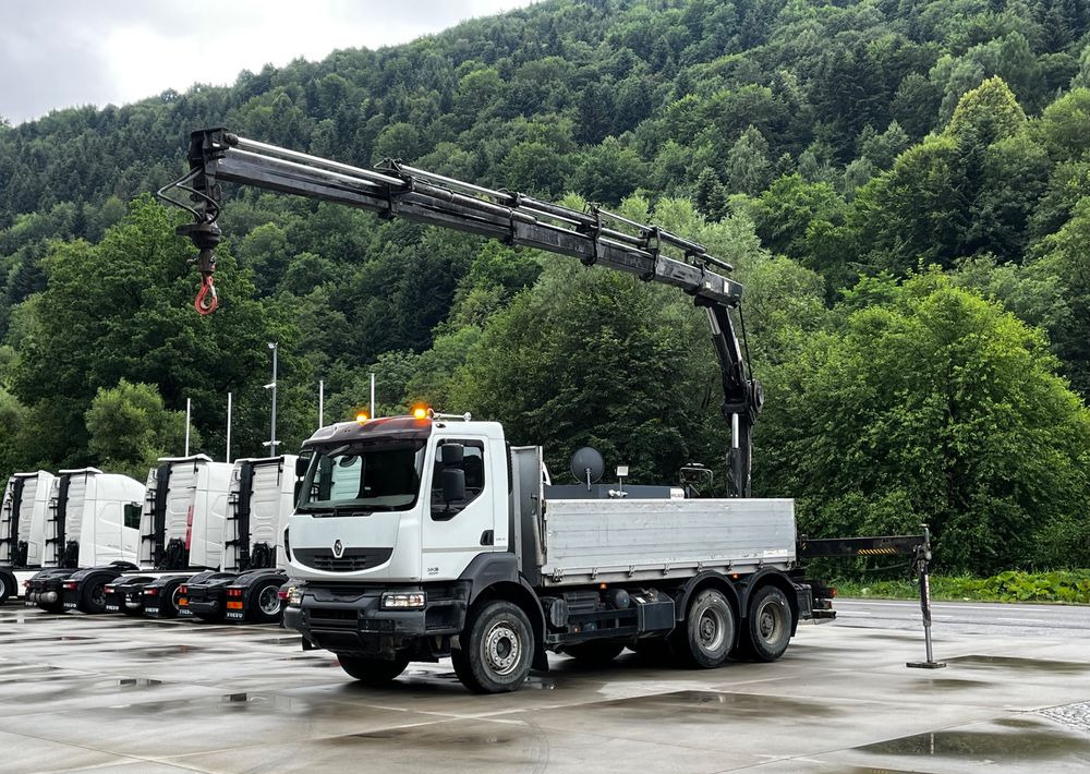 Renault Kerax 380 EEV // Skrzynia Burtowa // HIAB XS166 Hipro + Radio // Zwolnice //  // - Грузовик бортовой/ Платформа, Автоманипулятор: фото 2 Renault Kerax 380 EEV // Skrzynia Burtowa // HIAB XS166 Hipro + Radio // Zwolnice //  // - Грузовик бортовой/ Платформа, Автоманипулятор: фото 2