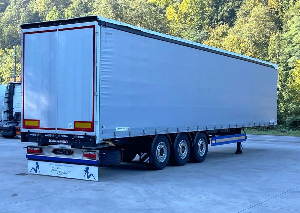 Schwarzmuller Firanka Standard // Oś podnoszona // Jak nowa !! // Mało używana // - Тентованный полуприцеп: фото 1 Schwarzmuller Firanka Standard // Oś podnoszona // Jak nowa !! // Mało używana // - Тентованный полуприцеп: фото 1