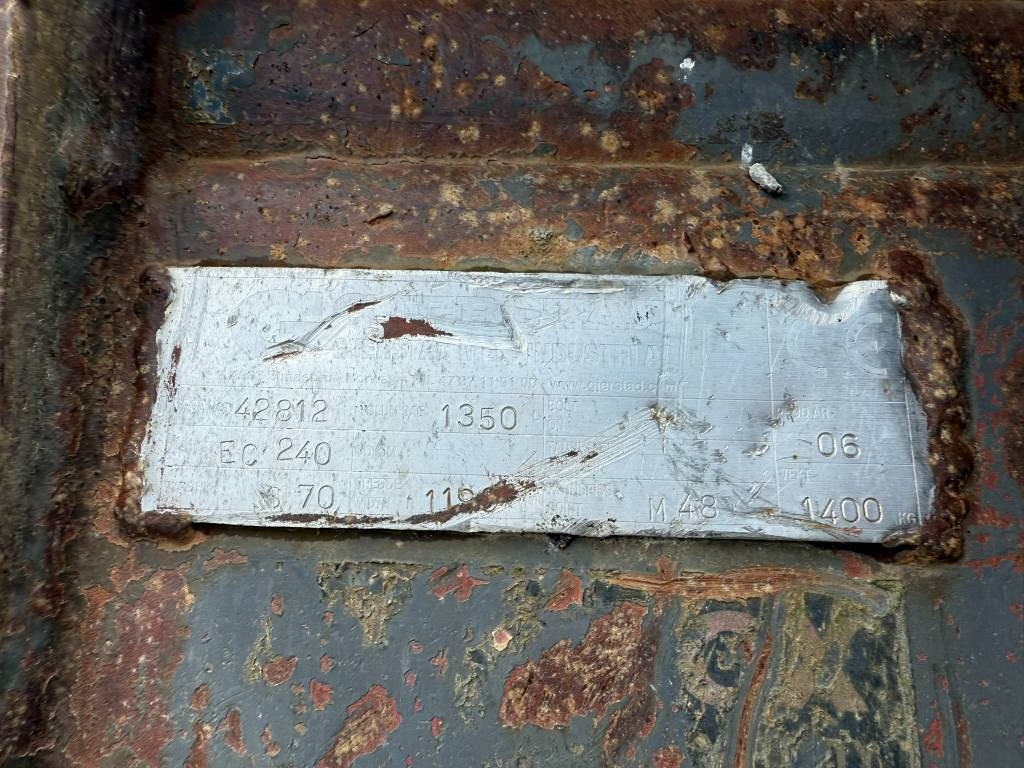 Gjerstad Grave og pusseskuffe S70 - Ковш для экскаватора: фото 3 Gjerstad Grave og pusseskuffe S70 - Ковш для экскаватора: фото 3