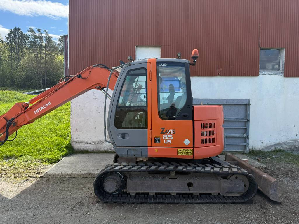 Hitachi ZX 85 US - Мини-экскаватор: фото 5 Hitachi ZX 85 US - Мини-экскаватор: фото 5