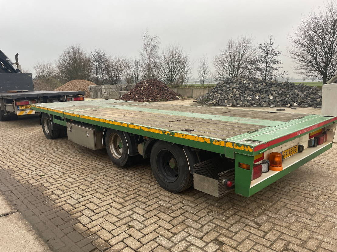 DRACO Uitschuifbare aanhangwagen 700 - 1030 laadvloer - Прицеп бортовой/ Платформа: фото 3 DRACO Uitschuifbare aanhangwagen 700 - 1030 laadvloer - Прицеп бортовой/ Платформа: фото 3