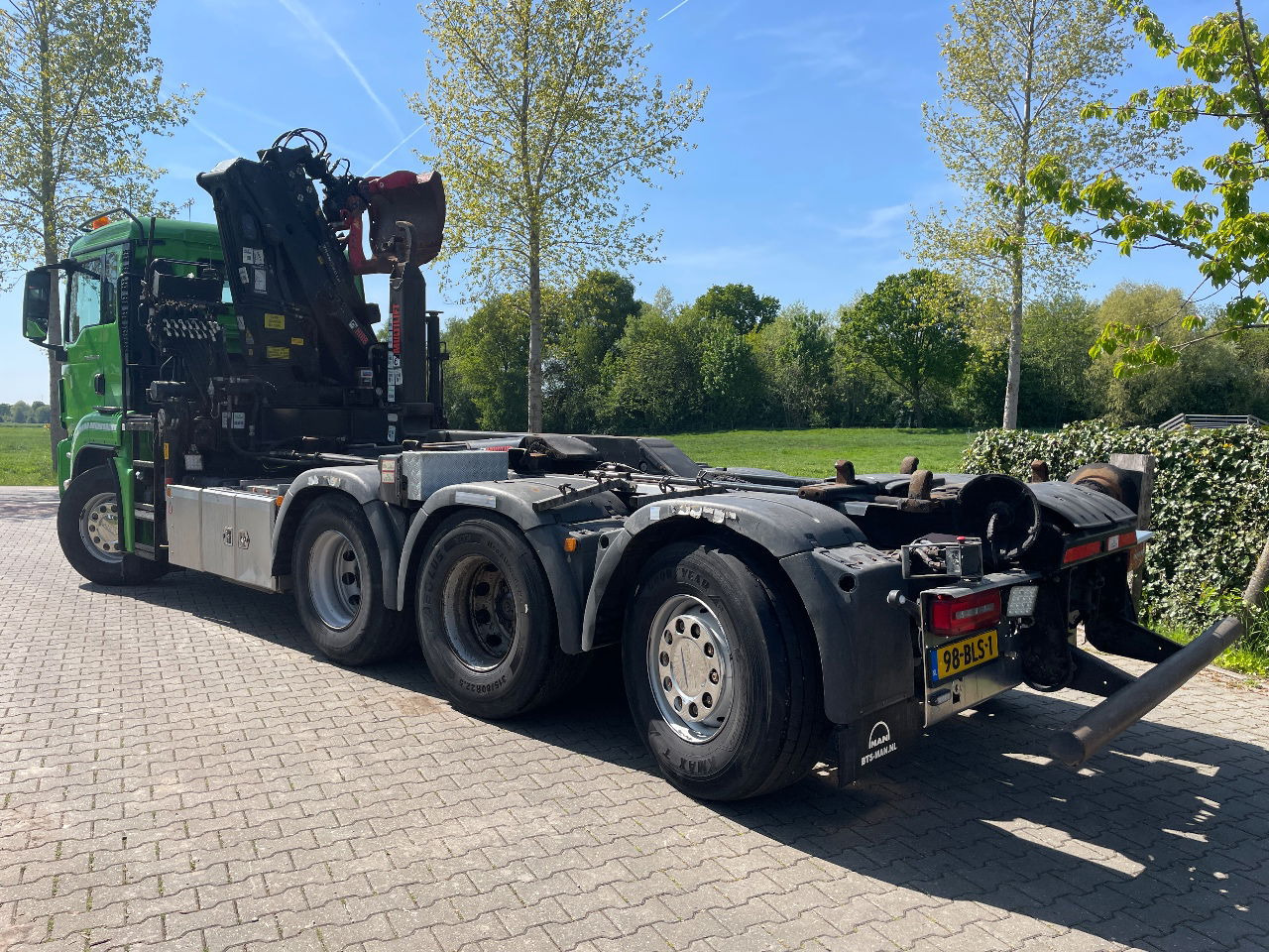 MAN TGS 35.420 met hiab 19tm Z kraan en 26t haakarm, bouwjaar 2018 - Грузовик-контейнеровоз/ Сменный кузов, Автоманипулятор: фото 2 MAN TGS 35.420 met hiab 19tm Z kraan en 26t haakarm, bouwjaar 2018 - Грузовик-контейнеровоз/ Сменный кузов, Автоманипулятор: фото 2