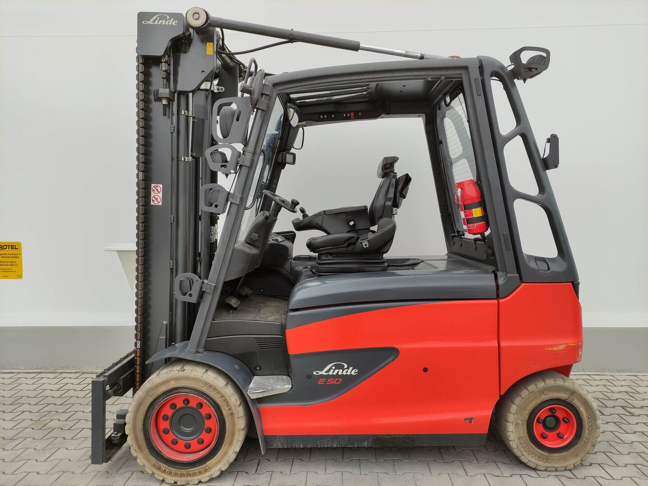 Linde E50HL-01-388 - Электропогрузчик: фото 1 Linde E50HL-01-388 - Электропогрузчик: фото 1