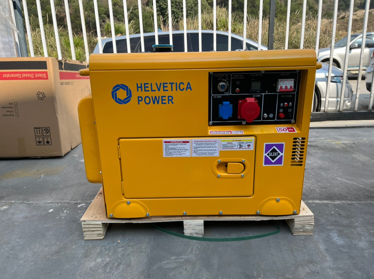 HELVETICA POWER 9KVA Dieselgenerator mit E-Start - Электрогенератор: фото 1 HELVETICA POWER 9KVA Dieselgenerator mit E-Start - Электрогенератор: фото 1