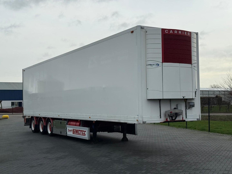 Limetec PPU342 MEGA, ZIJDEUREN, WEINIG UREN, STUURAS, TOPSTAAT. - Полуприцеп-рефрижератор: фото 1 Limetec PPU342 MEGA, ZIJDEUREN, WEINIG UREN, STUURAS, TOPSTAAT. - Полуприцеп-рефрижератор: фото 1