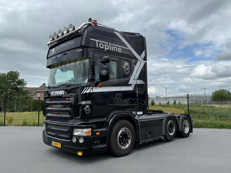 Scania R500 STEERING PUSHER, LEATHER, RETARDER, OPEN EXHAUST. - Тягач: фото 2 Scania R500 STEERING PUSHER, LEATHER, RETARDER, OPEN EXHAUST. - Тягач: фото 2