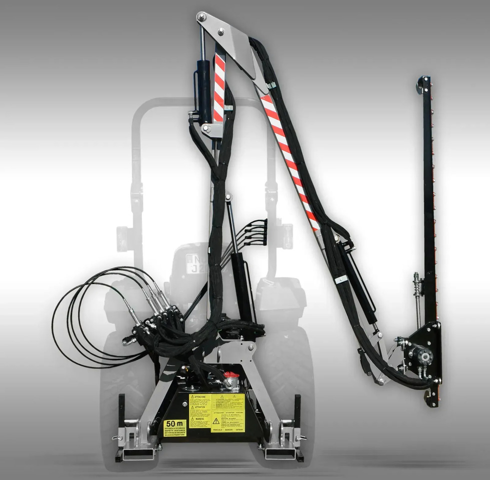 Косилка-измельчитель Hydrauliczne nożyce do żywopłotu Jansen HMB-180, Hydrauliczna listwa tnąca: фото 1
