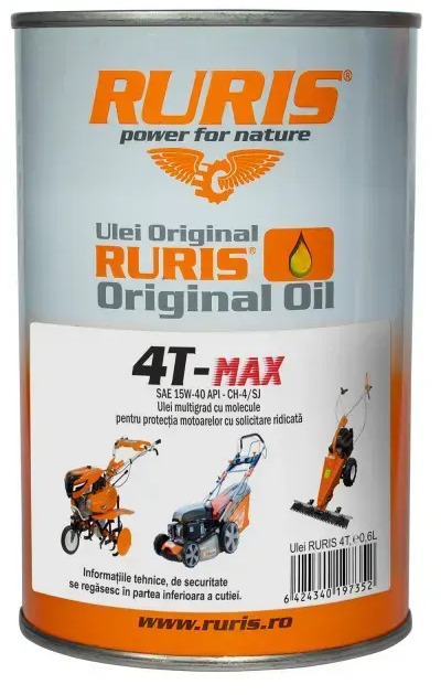 Моторное масло и автохимия Olej RURIS 4T-MAX 600ml: фото 1