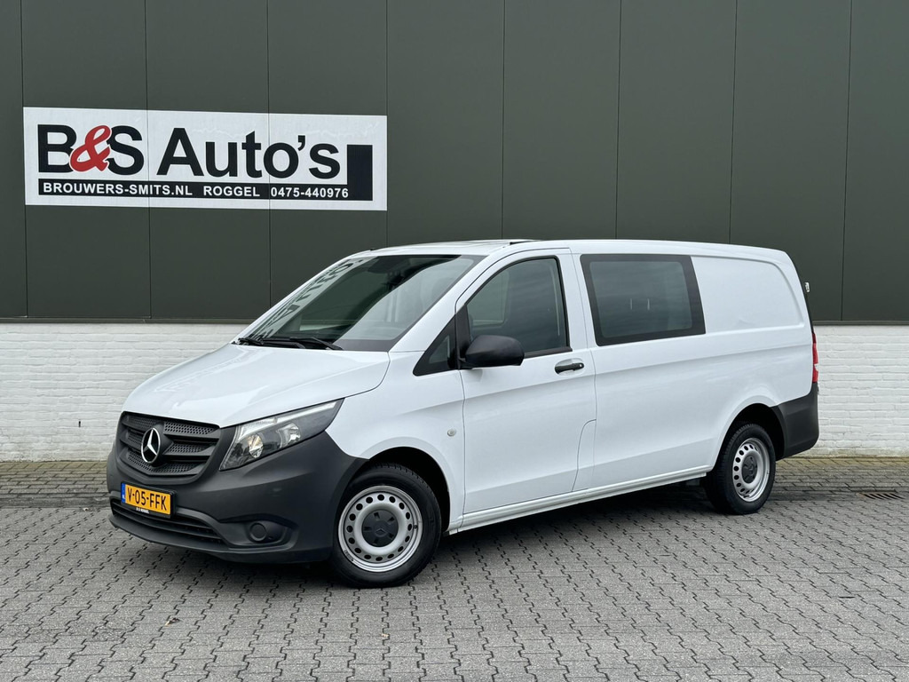 Mercedes-Benz Vito-110 Dubbele Cabine Facelift Comfort Leder stuurwiel Airco Radio+media - Грузопассажирский фургон: фото 1 Mercedes-Benz Vito-110 Dubbele Cabine Facelift Comfort Leder stuurwiel Airco Radio+media - Грузопассажирский фургон: фото 1
