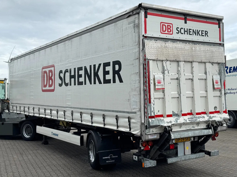 Krone City trailer met schuifzeilen / 2500 Laadklep / Stuur-as / APK - Тентованный полуприцеп: фото 2 Krone City trailer met schuifzeilen / 2500 Laadklep / Stuur-as / APK - Тентованный полуприцеп: фото 2
