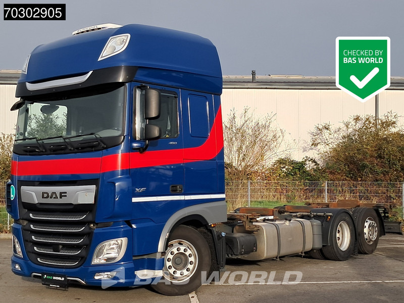 DAF XF 480 6X2 BDF Retarder SSC Lift+Steering Axle Automatic Euro 6 - Грузовик-контейнеровоз/ Сменный кузов: фото 1 DAF XF 480 6X2 BDF Retarder SSC Lift+Steering Axle Automatic Euro 6 - Грузовик-контейнеровоз/ Сменный кузов: фото 1