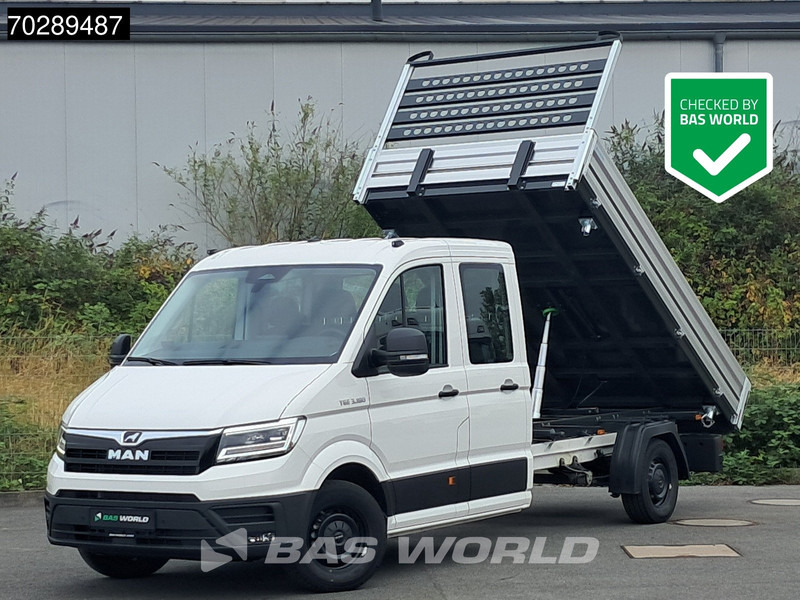 MAN TGE 3.180 Neu! Dreiseitenkipper Automatik 2025 Facelift 180PS AHK LED Klima Tempomat Navi ACC Euro6 Kieper 3m3 A/C Towbar Cruise control - Малотоннажный самосвал: фото 1 MAN TGE 3.180 Neu! Dreiseitenkipper Automatik 2025 Facelift 180PS AHK LED Klima Tempomat Navi ACC Euro6 Kieper 3m3 A/C Towbar Cruise control - Малотоннажный самосвал: фото 1
