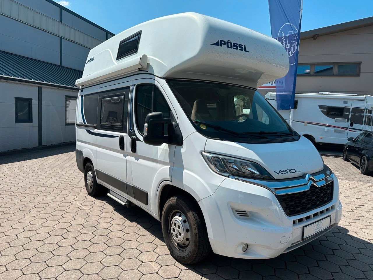 Pössl Vario 499/Hubbett/Klima/Markise/Finanzierung - Кастенваген: фото 1 Pössl Vario 499/Hubbett/Klima/Markise/Finanzierung - Кастенваген: фото 1