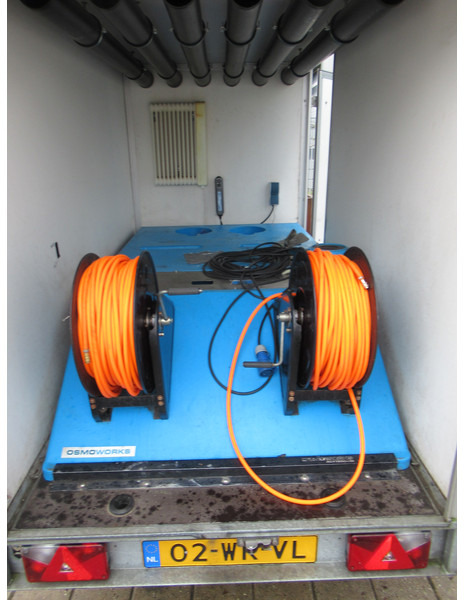 Hapert EA R + Osmoworks 850L Telewash Gesloten aanhanger - Прицеп-фургон: фото 2 Hapert EA R + Osmoworks 850L Telewash Gesloten aanhanger - Прицеп-фургон: фото 2