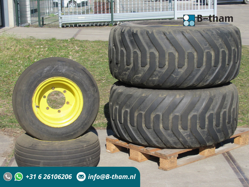John Deere 5515V NOKIAN 550/60R22.5 + Voor Banden + Velg - Колесо для Минитракторов: фото 1 John Deere 5515V NOKIAN 550/60R22.5 + Voor Banden + Velg - Колесо для Минитракторов: фото 1